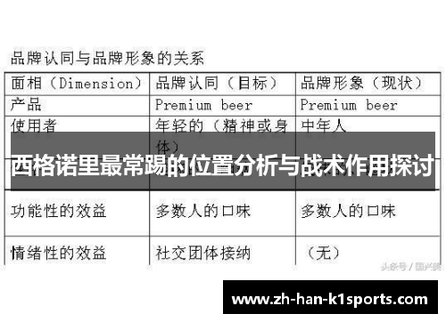 西格诺里最常踢的位置分析与战术作用探讨