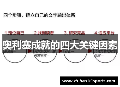 奥利塞成就的四大关键因素